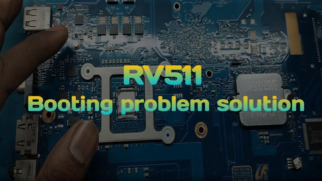 Samsung RV511 ( OS  booting problem solution )