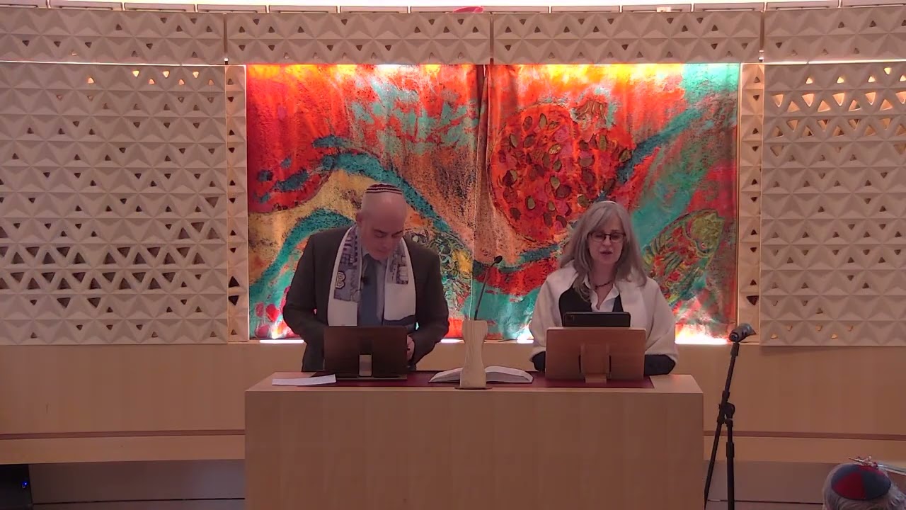 Shabbat Shira Morning Sermon in Song: Cantor David Rosen and Cantorial Soloist Lindi Rivers