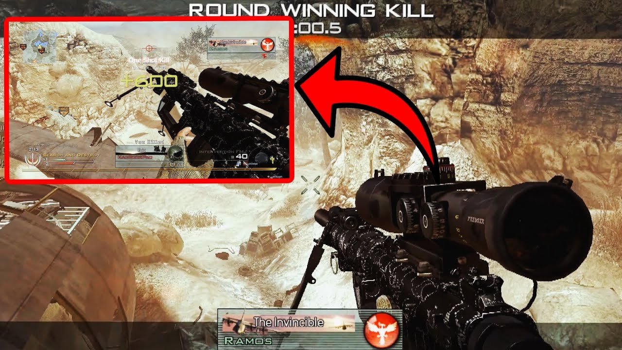 I hit the BEST MW2 Trickshot EVER!! *LIVE ON STREAM*