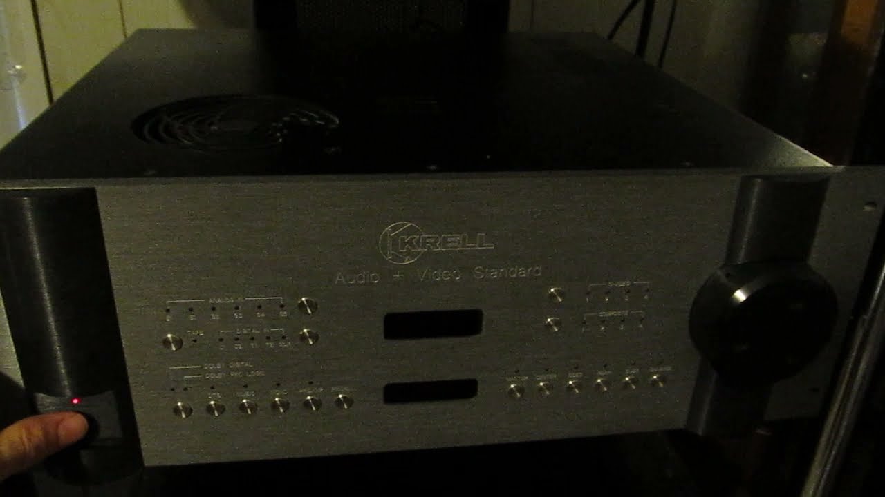 Workaround for Krell AVS (Audio Video Standard) with bad Digital Decoder Board-Allows for 2 channel.