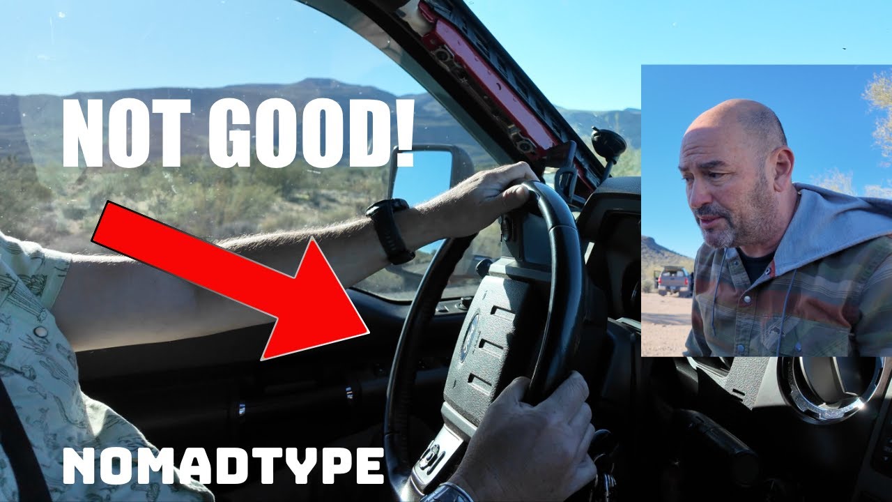 Our Steering Wheel Failed in the Middle of the Desert  This Could Have Been Fatal!