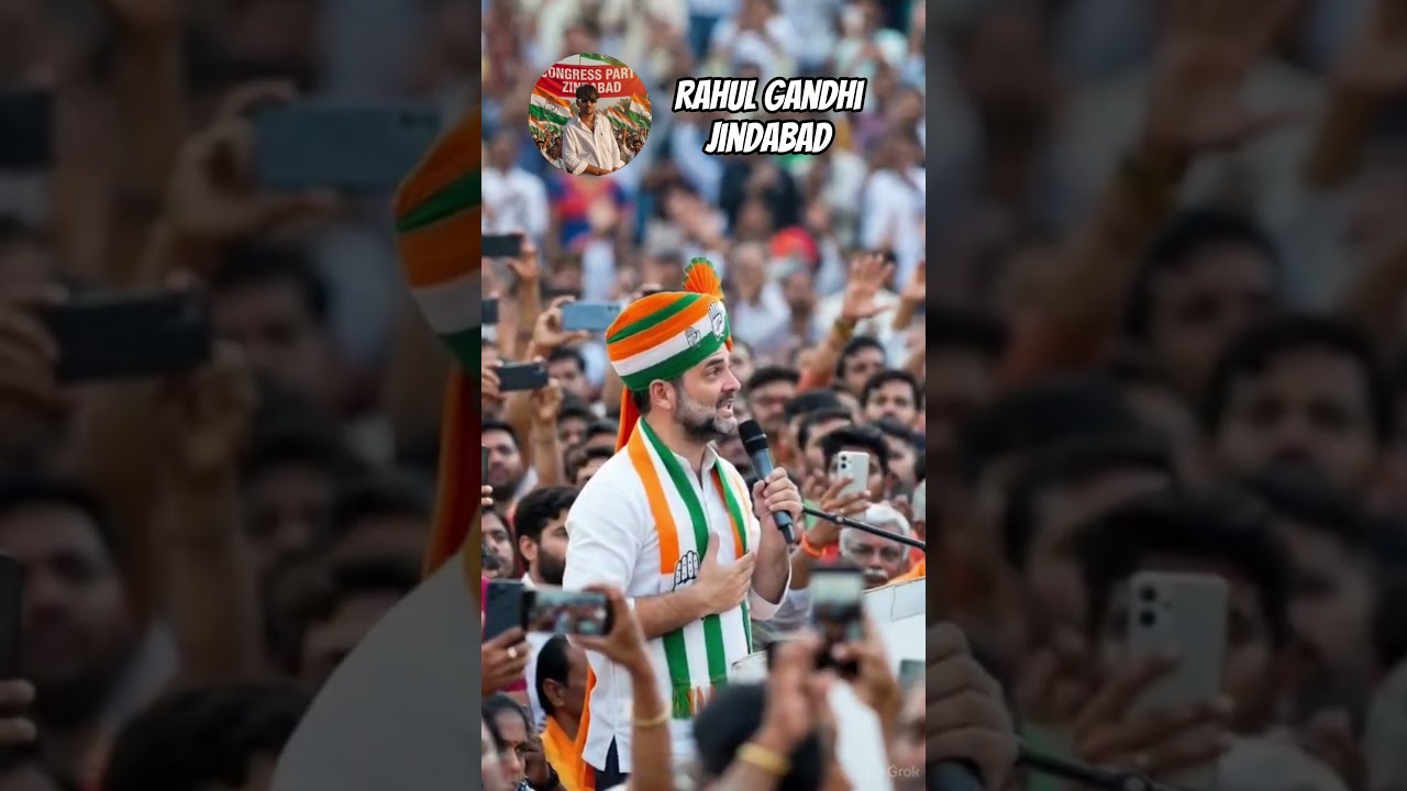 Long live Rahul Gandhi, long live the Congress party #musti_piproliya #lifeisbutadream #news #duet