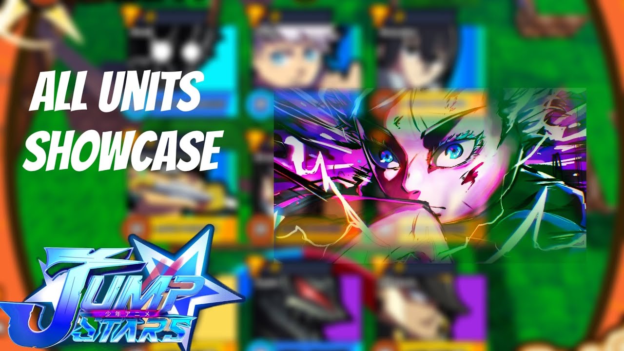 Jump Stars RELEASE | ALL CHARACTERS SHOWCASE