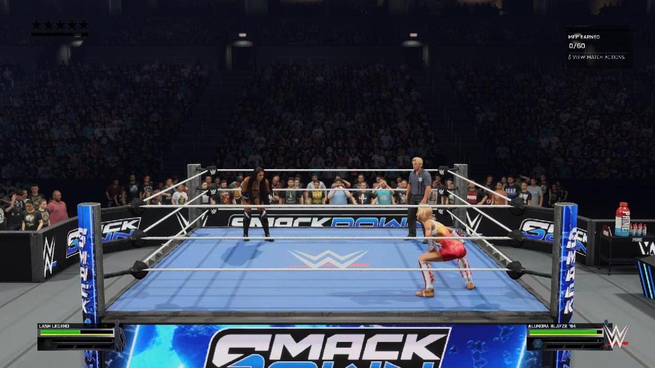 WWE 2K25 LASH LEGEND 🆚 ALUNDRA BLAYZE!??