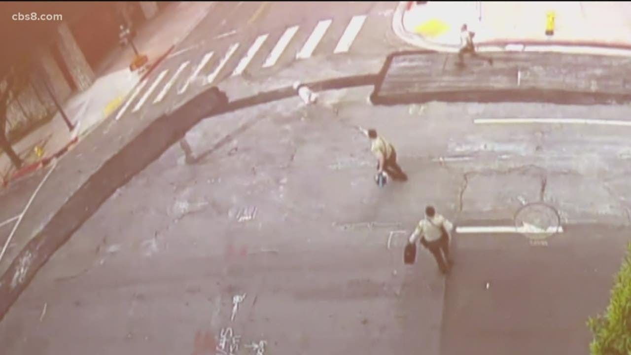 Deputy-involved shooting      video shown in San Diego court