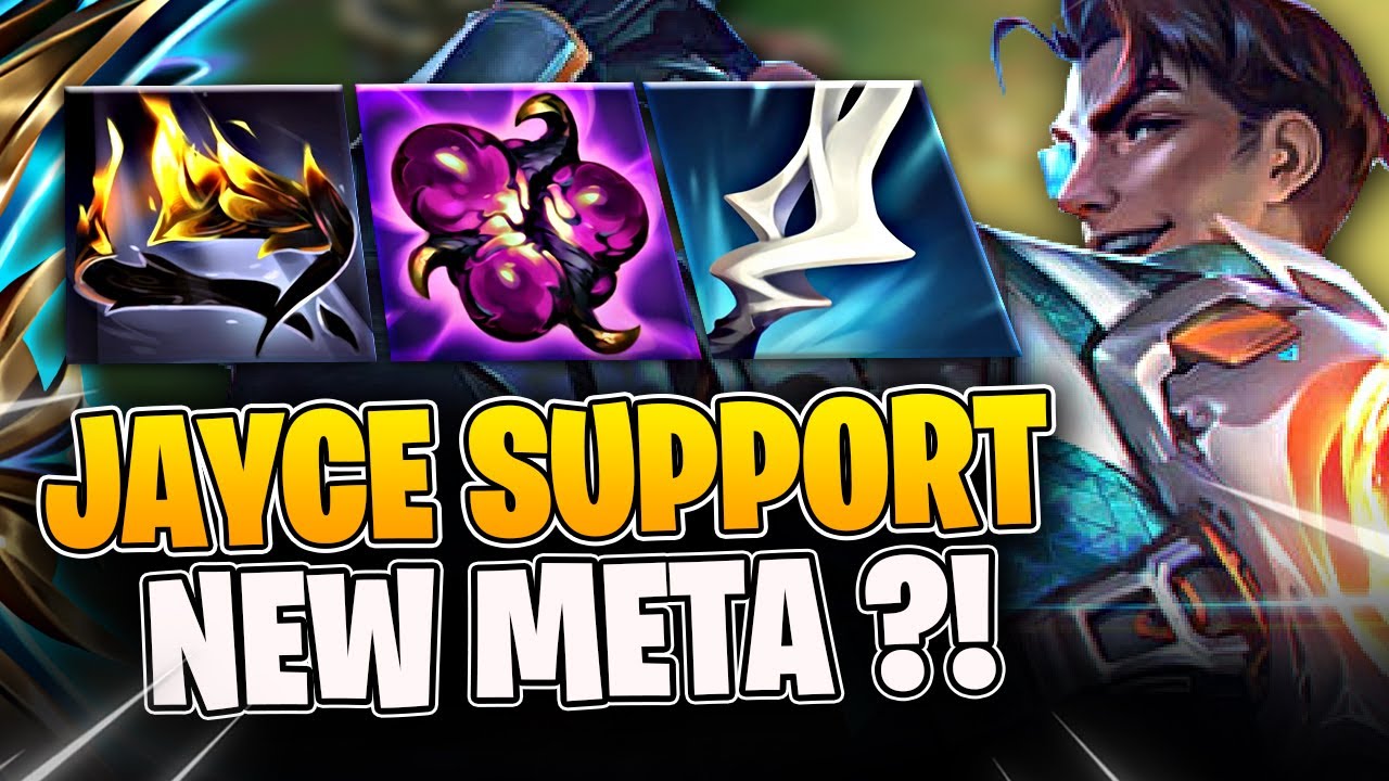 JAYCE SUPPORT IS STRONGER THAN YOU CAN BELIEVE 1 V 9 GAMEPLAY
