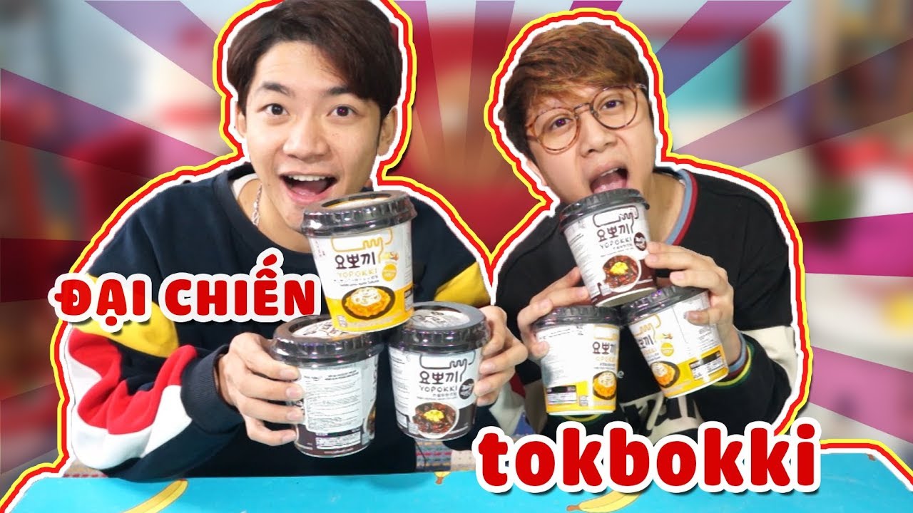 ĐẠI CHIẾN TOKBOKKI - ĂN NO MUỐN TOẠC RÚN!!
