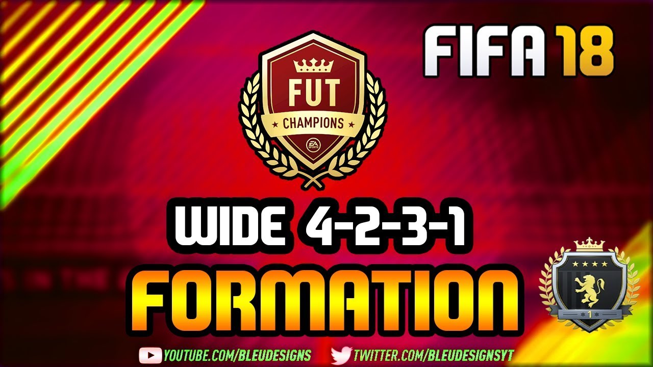 FIFA 18 | *NEW* MOST OVERPOWERED WIDE FORMATION! | 4-2-3-1(2) | PLAYER INSTRUCTIONS + CUSTOM TACTICS