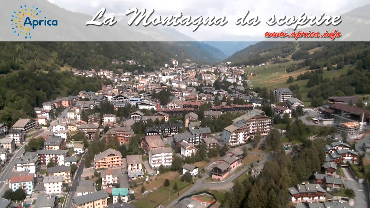 APRICA DALL'ALTO- RIPRESE CON ELICOTTERO ESTATE INVERNO
