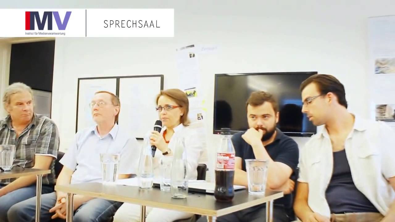 Augenzeugen berichten Teil 4   Tischgespr&auml;ch, Sprechsaal Berlin