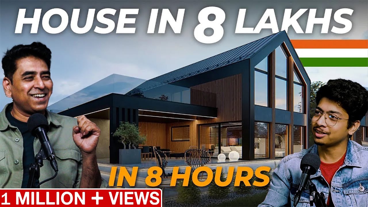 बनाइये अपने सपनों का घर सिर्फ 8 लाख में | Prefabricated House in India