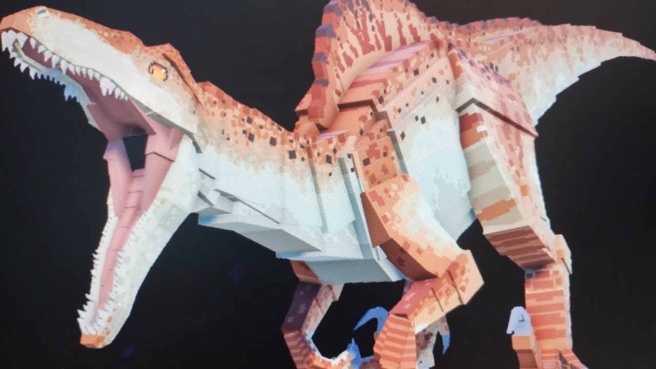 NOVO SPINO-RAPTOR NO JURASSIC BLOCK!!!!!