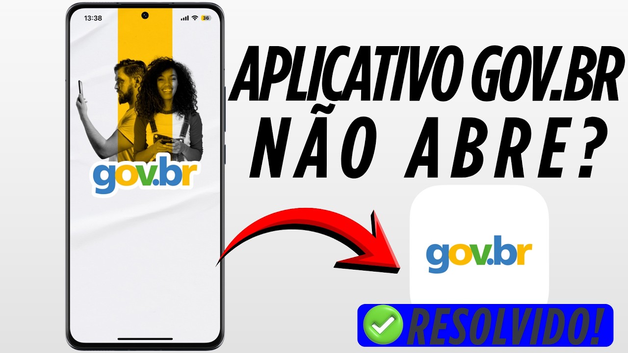 APLICATIVO GOV.BR NÃO ABRE ou NÃO FUNCIONA no CELULAR? | RESOLVIDO!