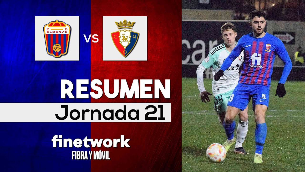 Resumen del CD Eldense - CA Osasuna Promesas (0-0)