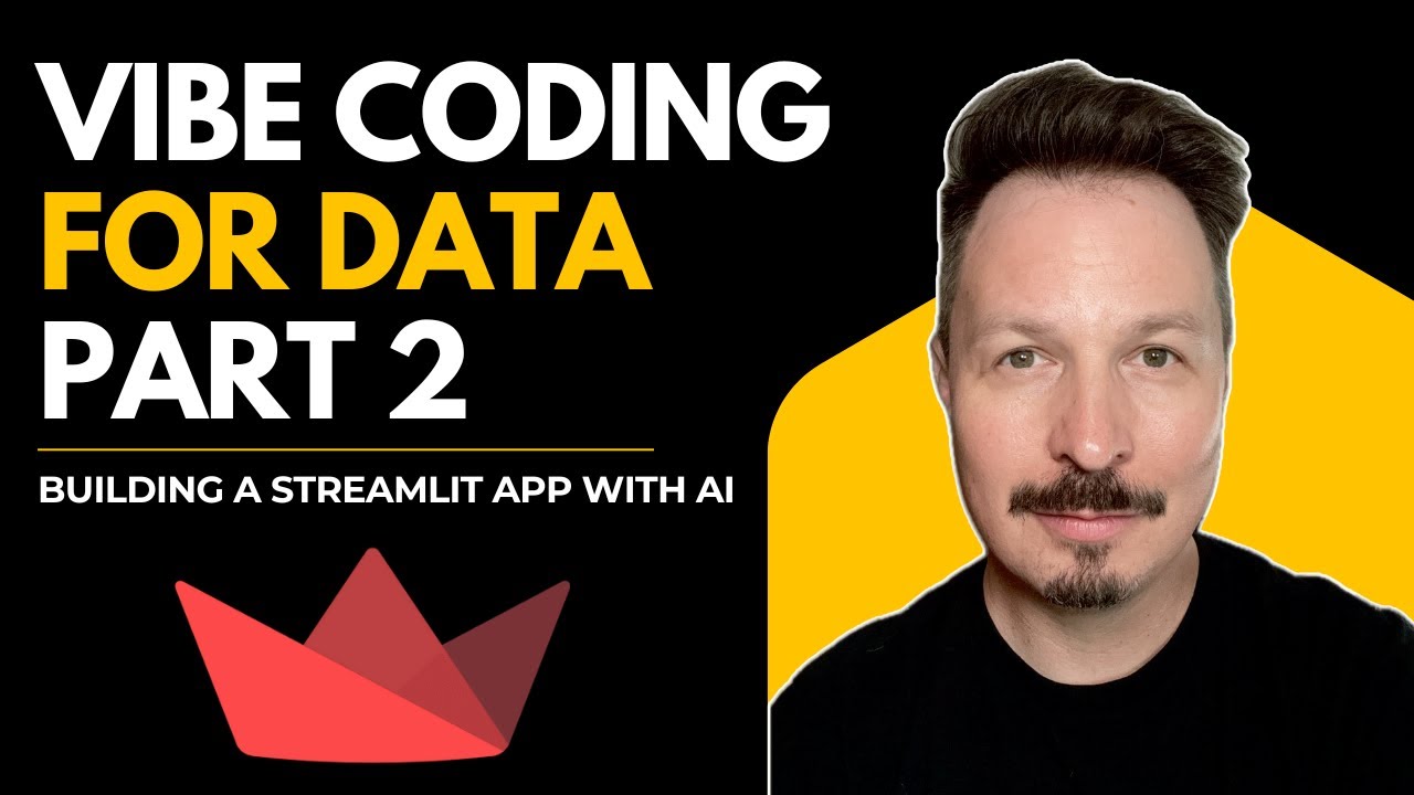Vibe coding a multi page Streamlit app for 40 minutes!
