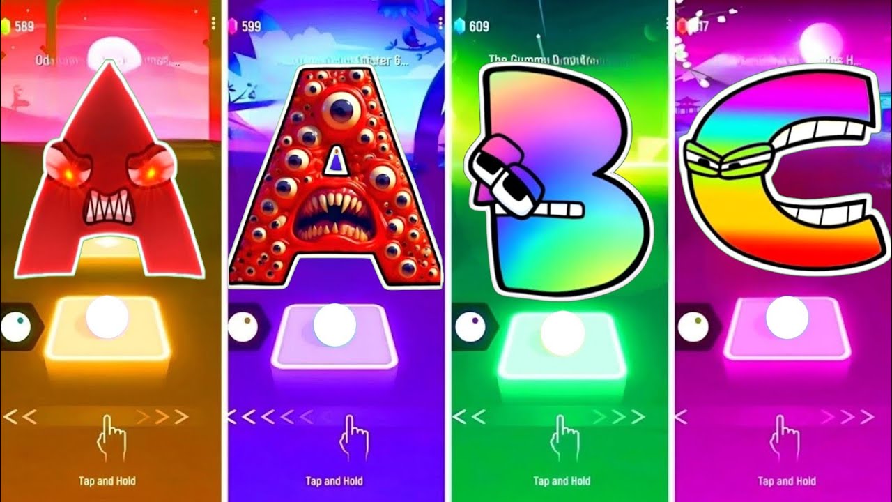 Evil Alphabet Lore 🆚 Alphabet Lore Monster 🆚 Rainbow Alphabet Lore. 🎶 Who Is Best?🎵 Tell We? 😍