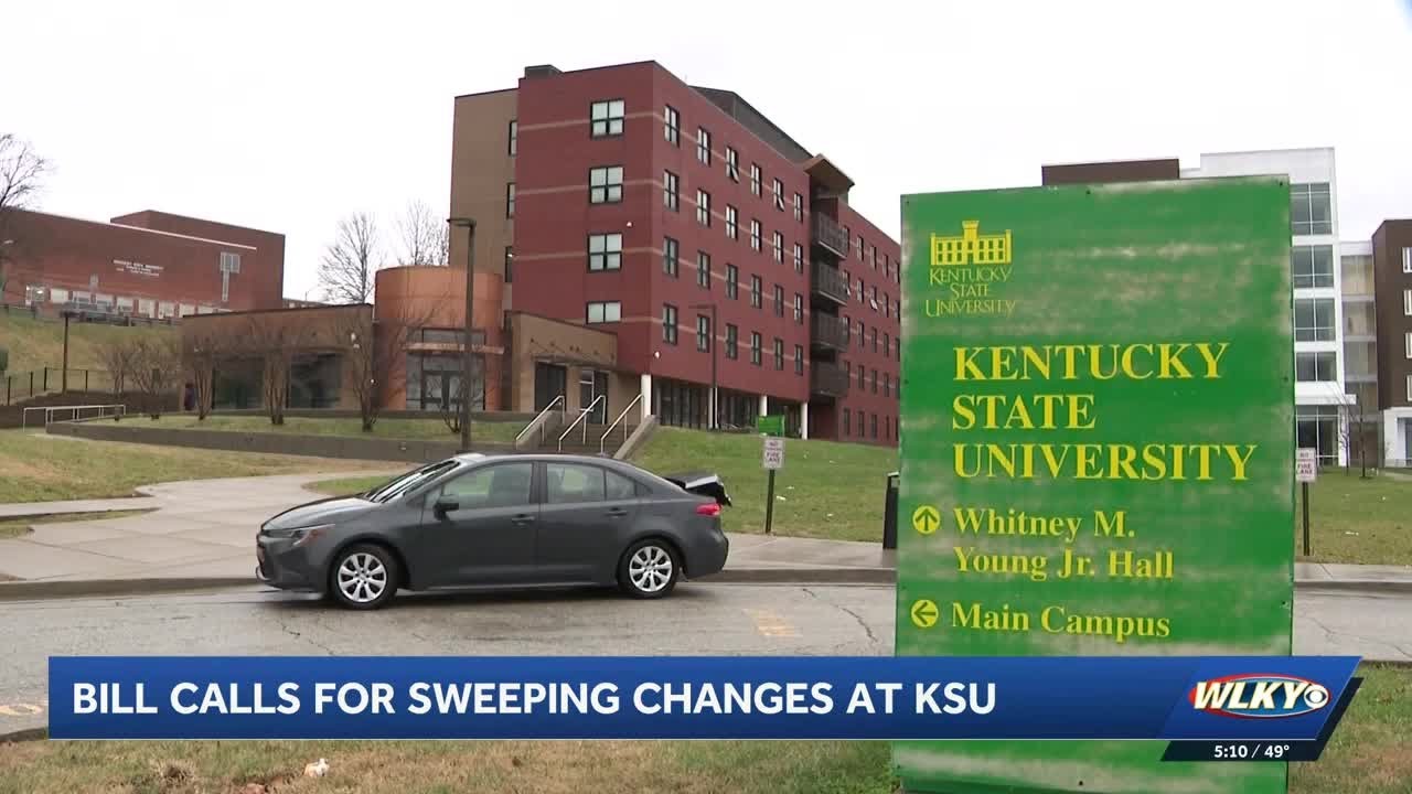 Bill calls for sweeping changes at Kentucky State University