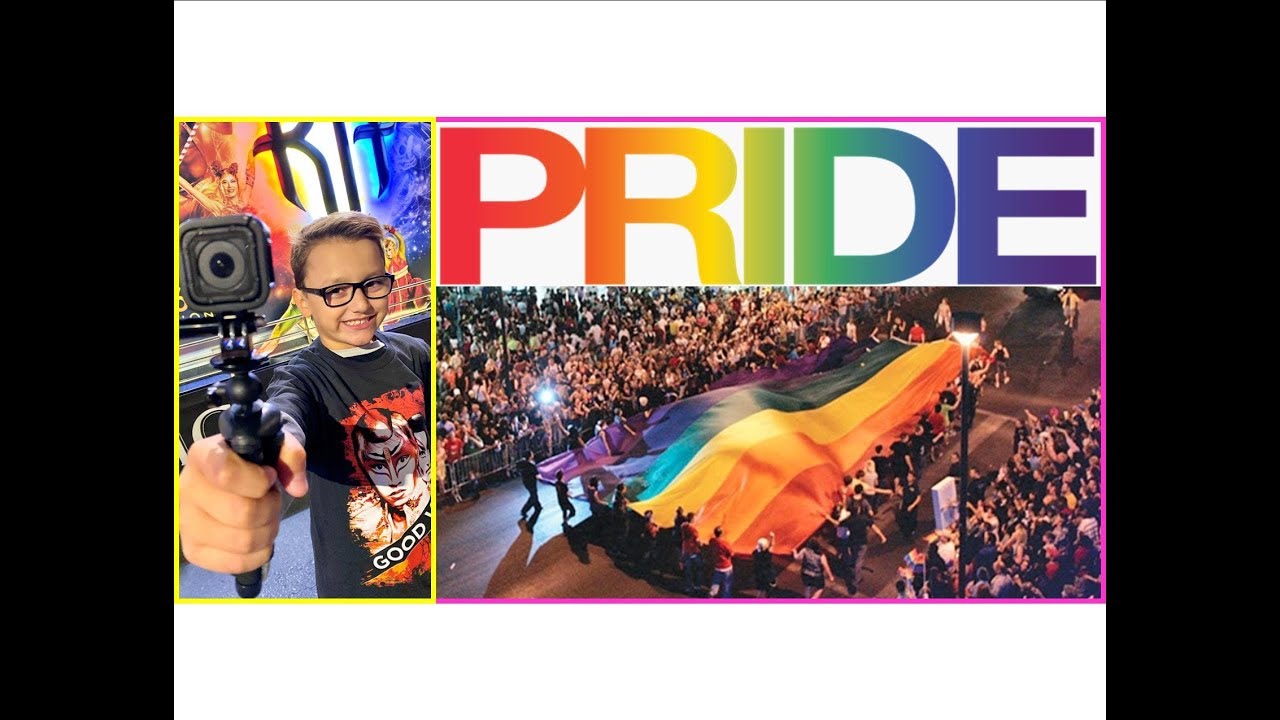 Small kid at PRIDE PARADE | Highlights Las Vegas Pride Parade | children youth kids for LGBTQ month