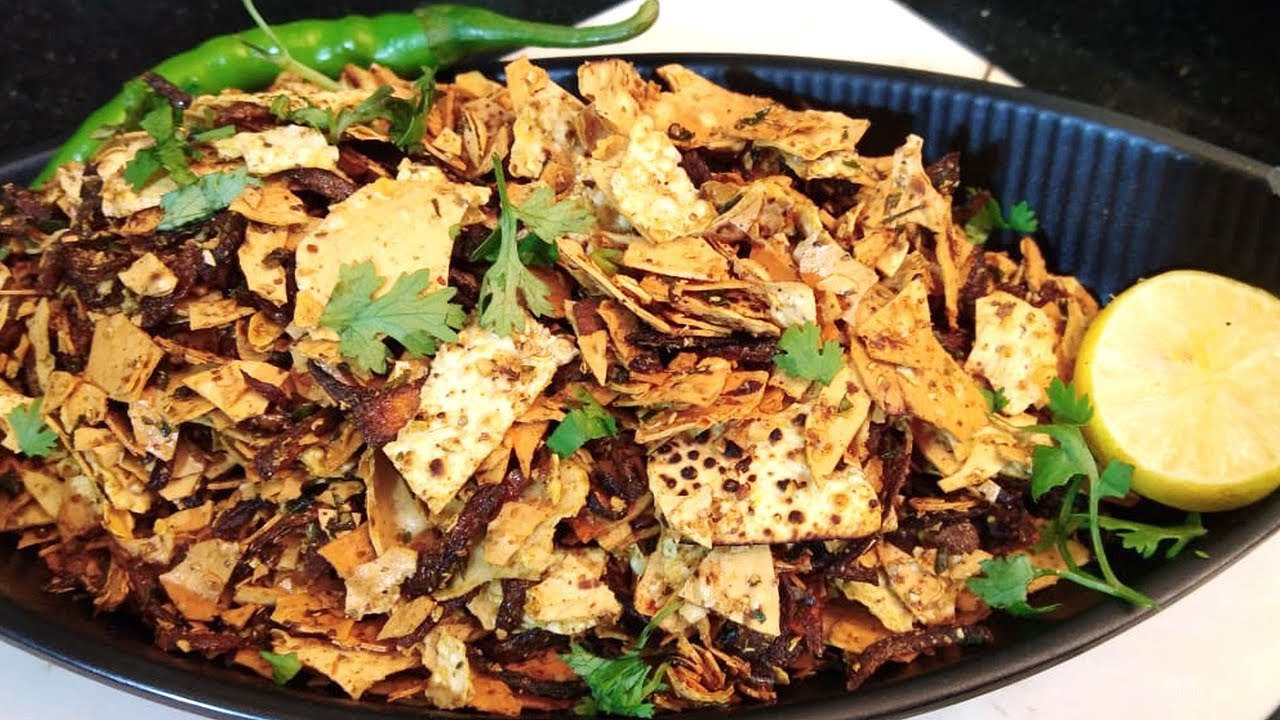 मसाला पापड़ चूरी खाएंगे तो स्वाद भूल नही पाएंगे | Masala Papad | Papad Churi | Masala Papad Ki Churi