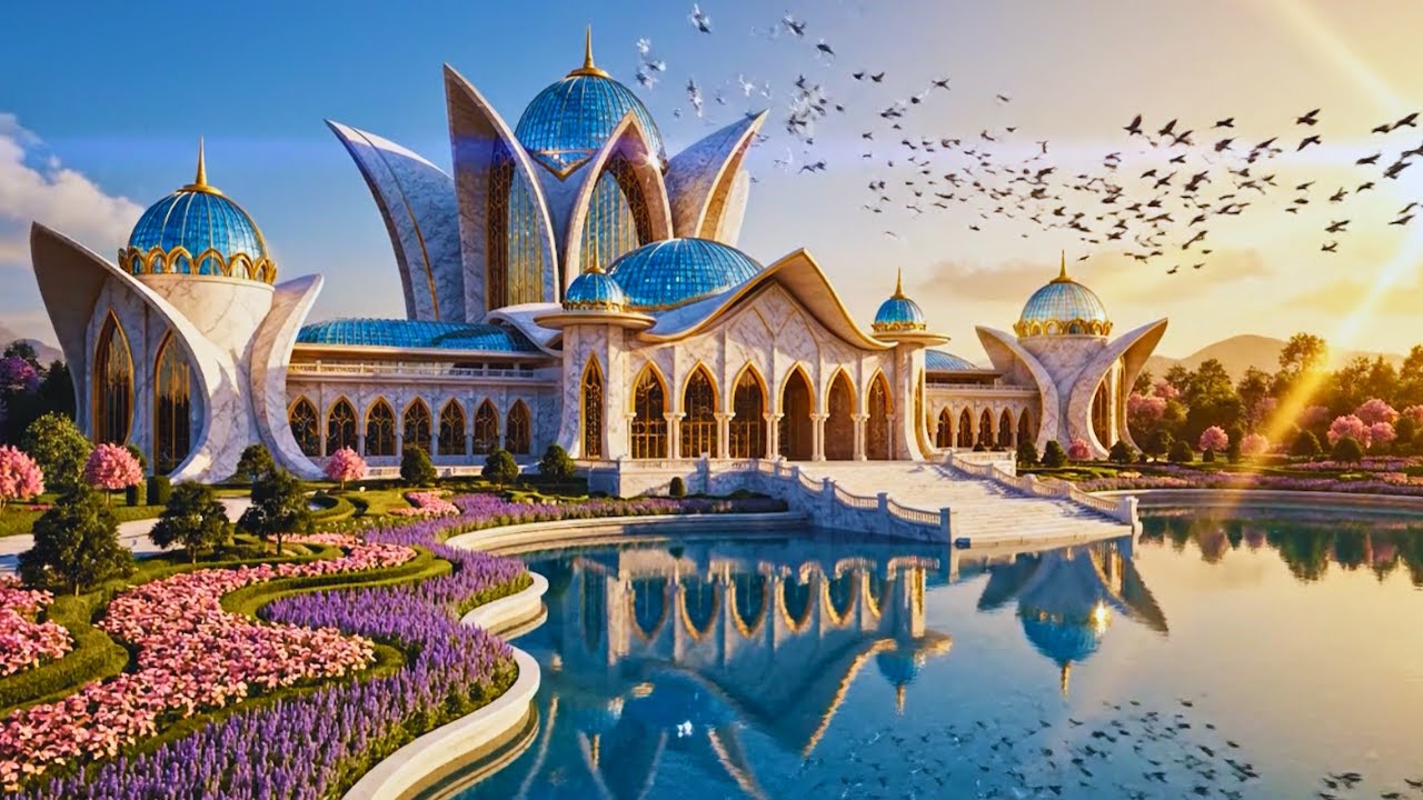 The Palace of Light | Ultra Realistic 4K Cinematic Masterpiece (AI-Generated Visuals)