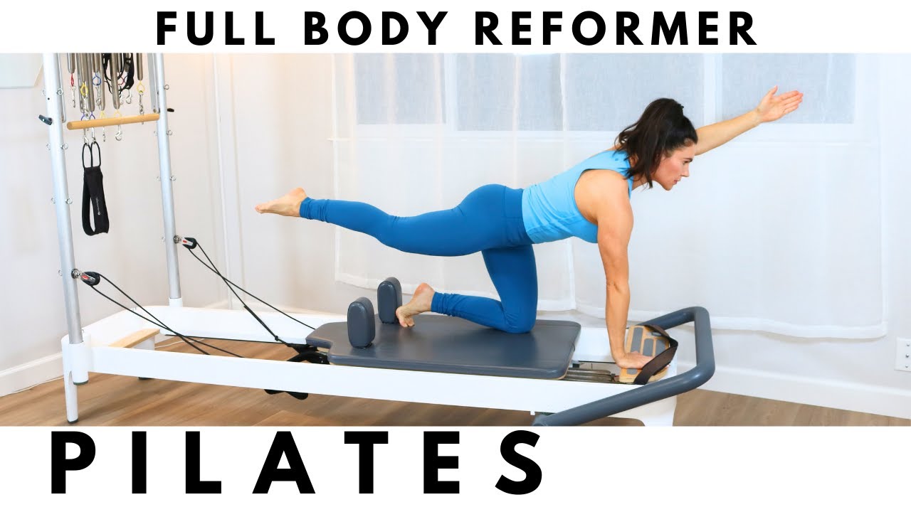 Balanced Body Allegro 2 Beginner Pilates Reformer Full Body Workout (No Props) 45 Min