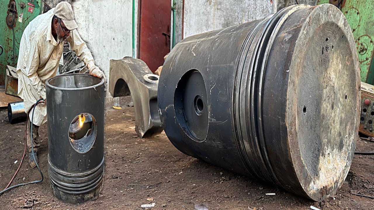 Have You Ever Seen a Giant Piston Like This? | Extreme Piston Making Process