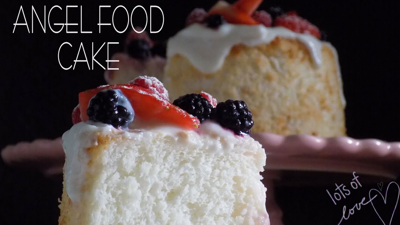 ANGEL FOOD CAKE | Receta básica | Con La Masa En Las Manos