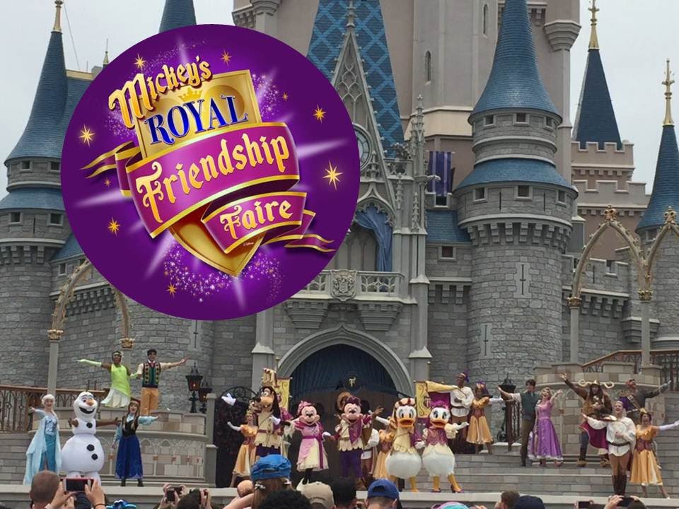 Mickey's Royal Friendship Faire - Show no Castelo da Cinderela - Disney