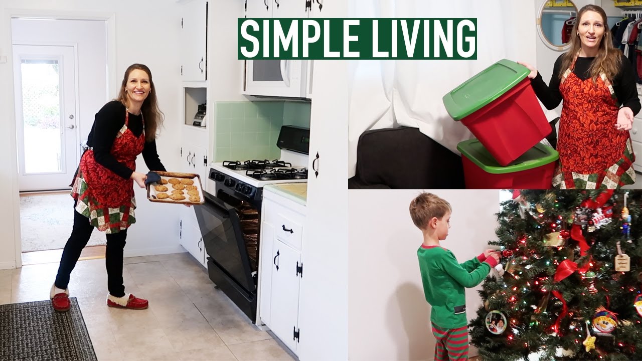 Simple Living Home | Organize, Declutter, and Decorate for Christmas 🎄