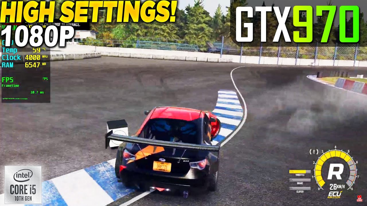 Drift21 GTX 970 - 1080p High,