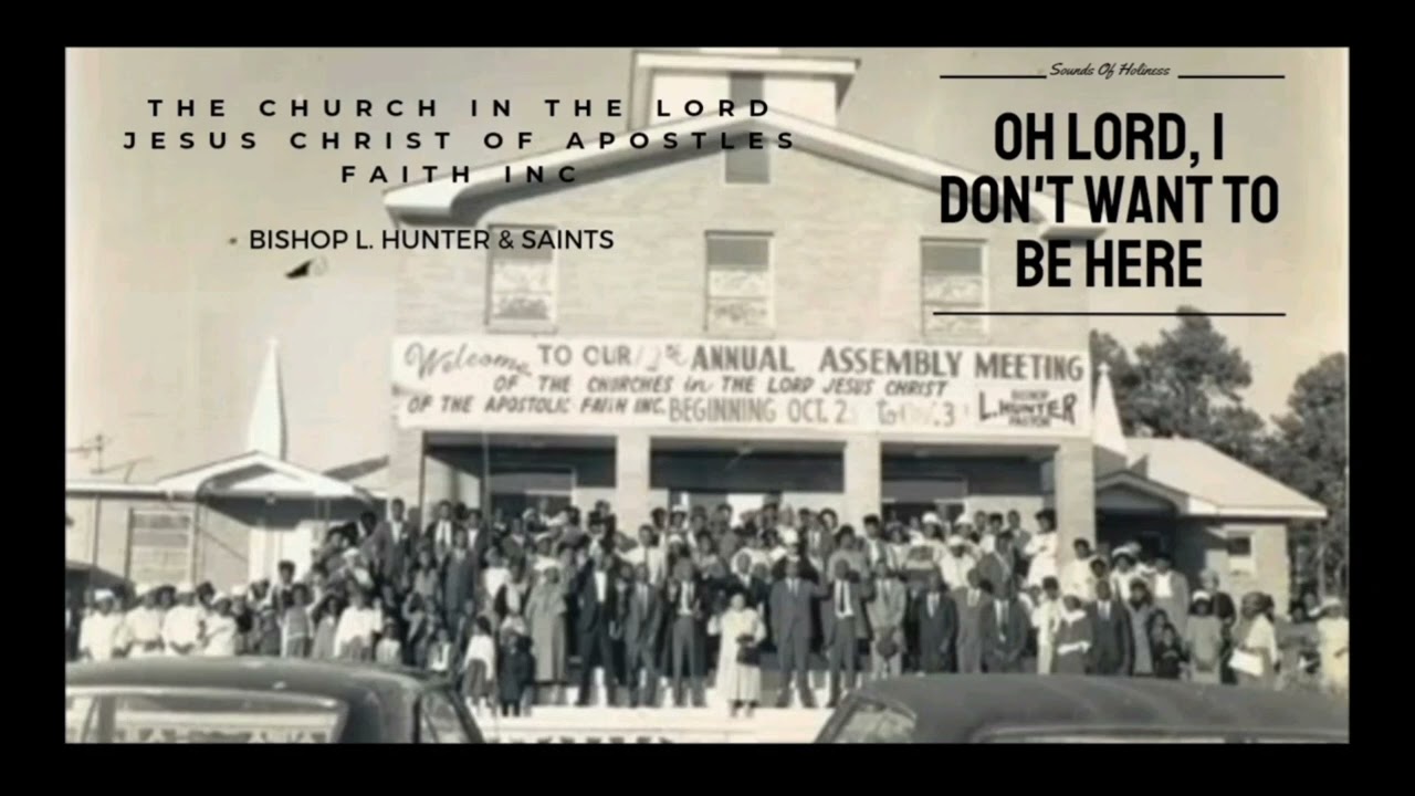 1982 End Time Song| Bishop L. Hunter 
