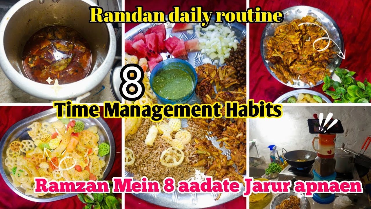 Ramadan Daily Routine for Mom's & Housewives ✨|| Who Want Spritual & Family Balance ✨🌙||