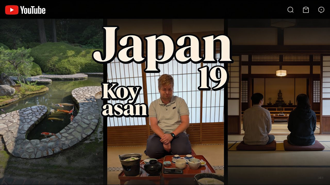 Japan #19 Koyasan Tempel-Übernachtung