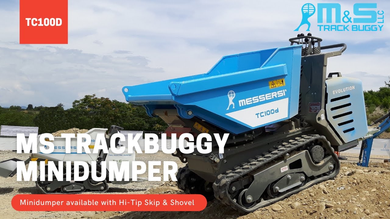MS TrackBuggy Tracked Dumper TC100D