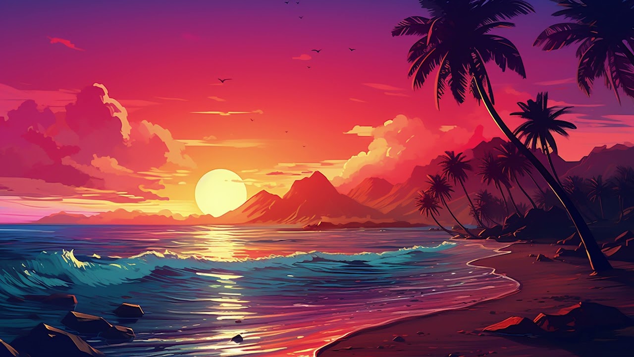Sunset Vibes - Chill EDM by the Beach 📡 Neural Beats #55