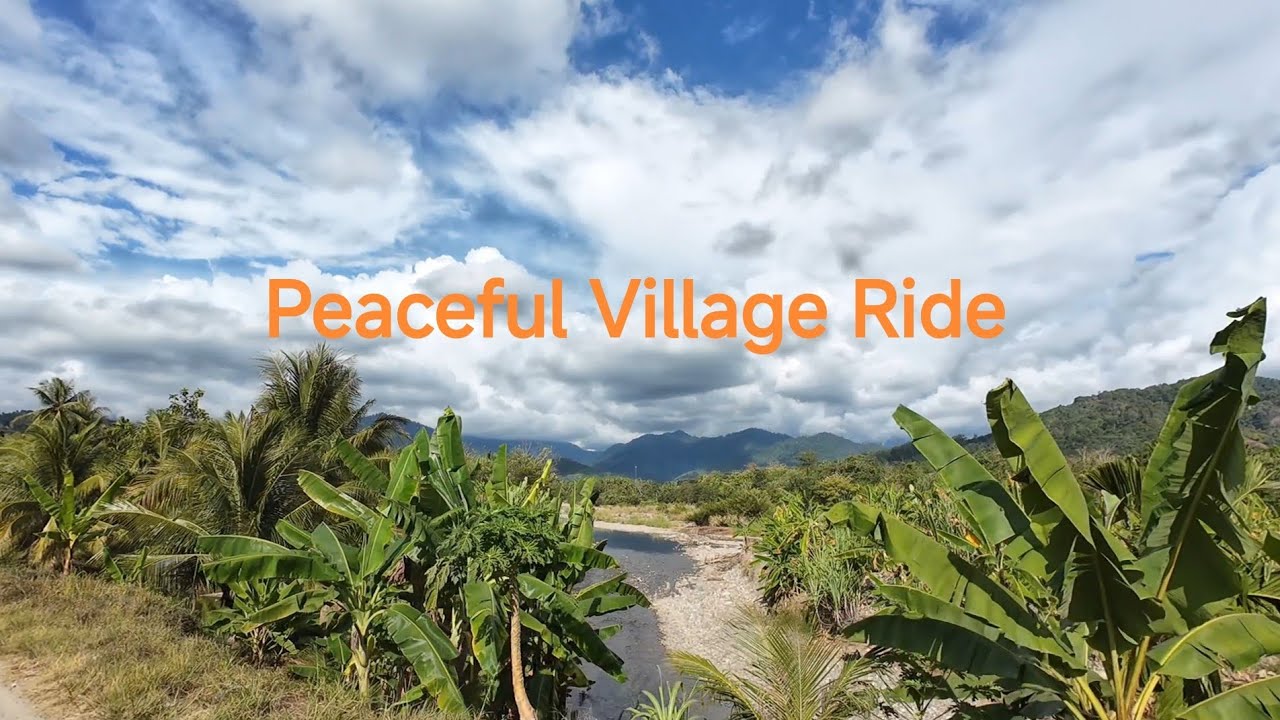 Peaceful Village Ride #fypシ #motovlog #villagelife #rider #peaceful 