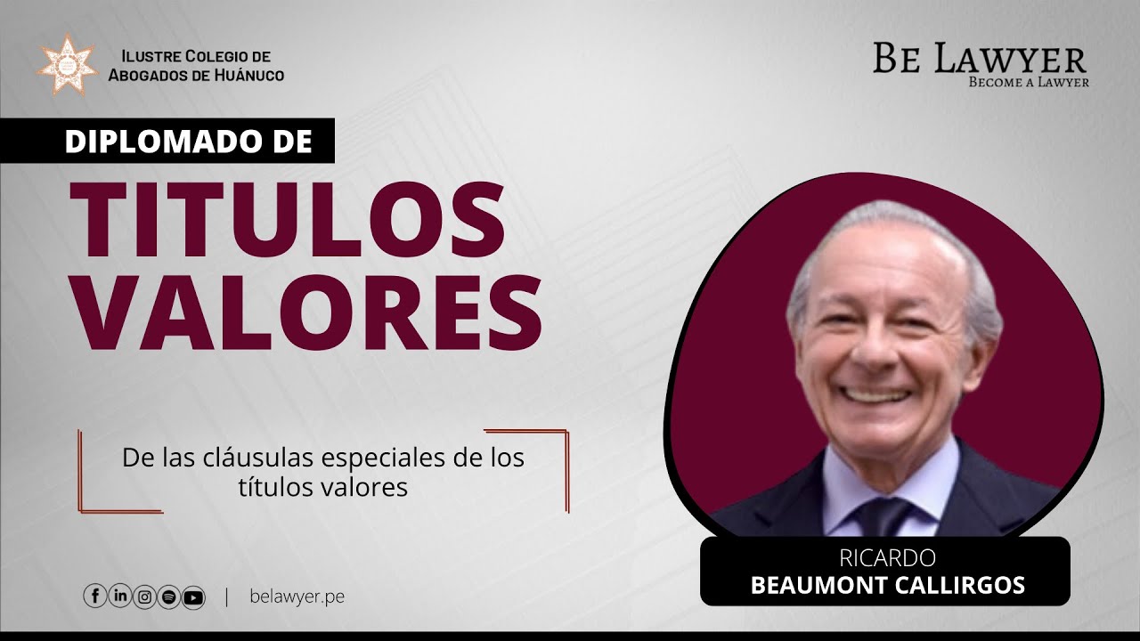 04. El Endoso y la cesión de derechos | Be Lawyer