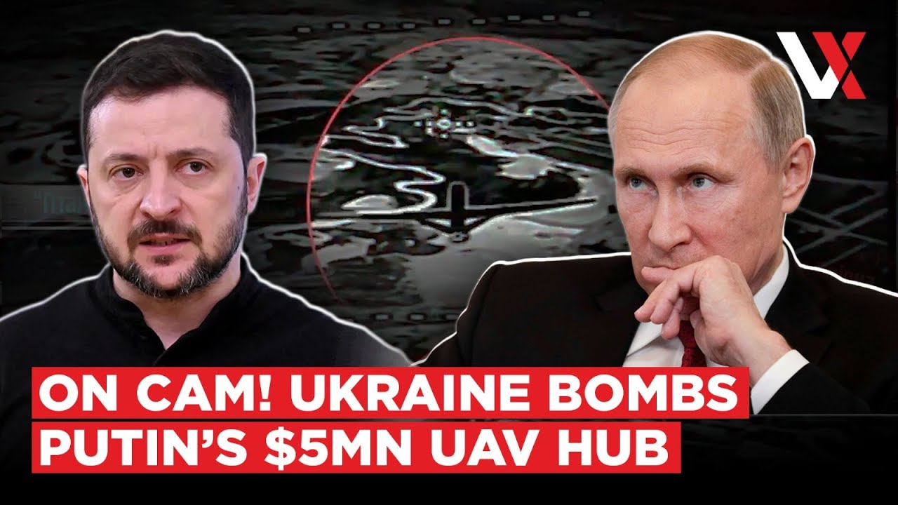 Oil Terminal In Novorossiysk Burns | Ukrainian Drones Hit Russian Orion UAV Hub In Crimea | VERTEX