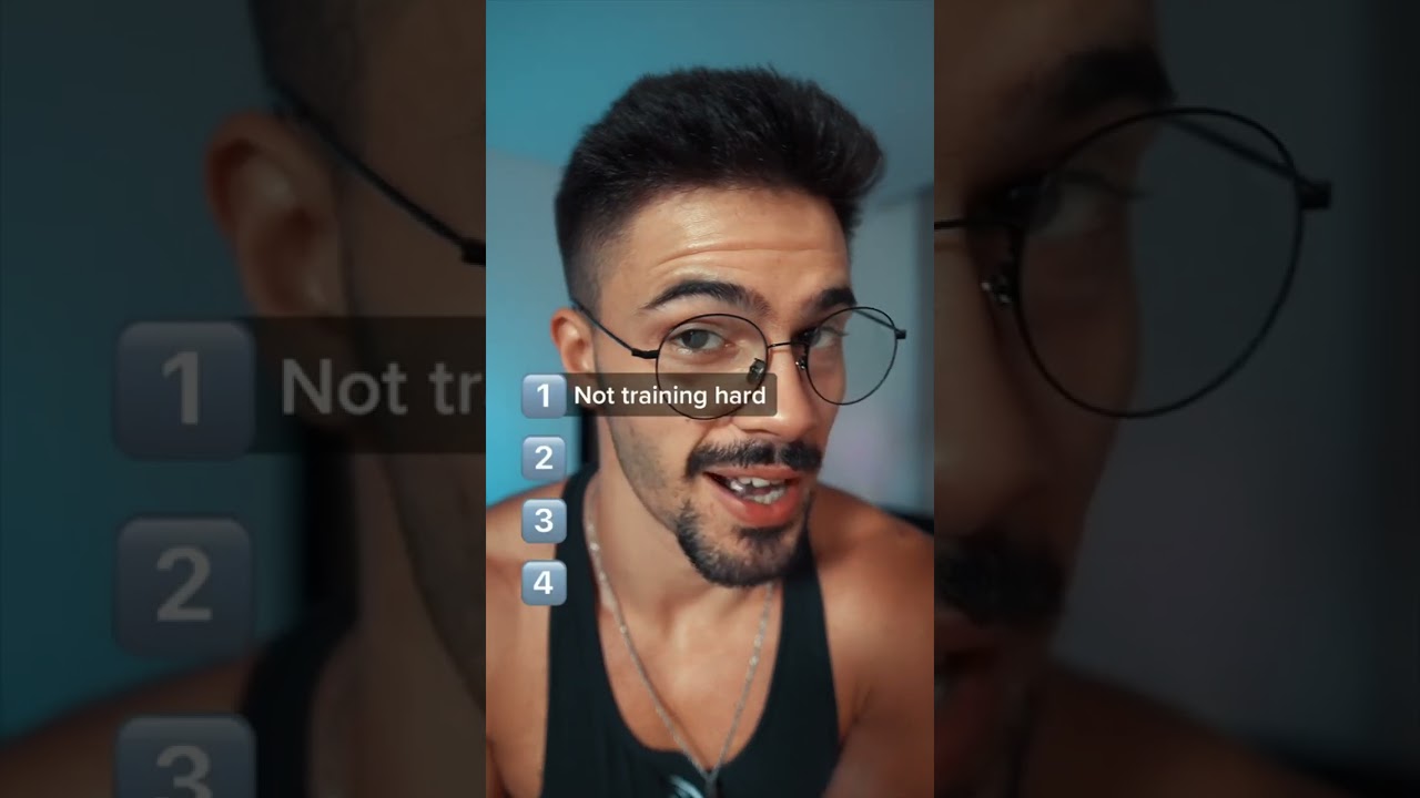 reasons why you are not gaining muscle