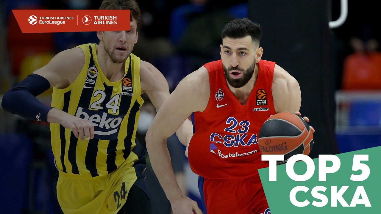 Top 5 Plays: CSKA Moscow