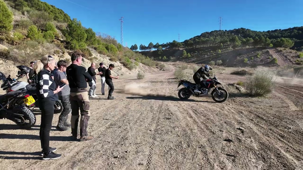 2024 Triumph Tiger 900 Rally pro ridden by World Trail Chamion Ivan Cervantes.