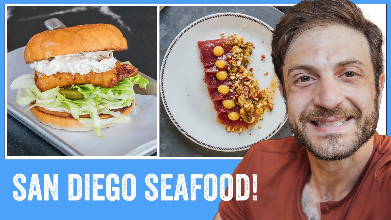 4 MUST EAT Seafood Restaurants in San Diego! | Jeremy Jacobowitz