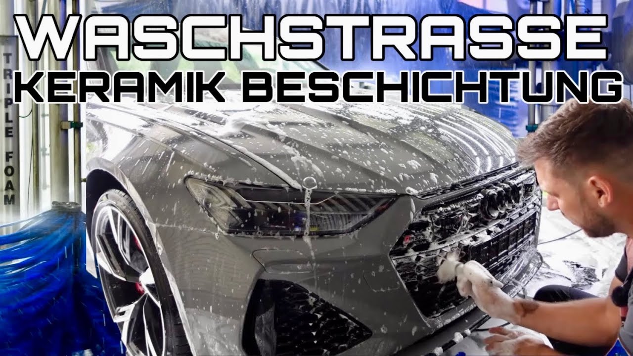 2 Jahre WASCHANLAGE mit Keramik-Beschichtung ! Wir machen den PURIFICA Handwäsche Test ! AUDI RS6