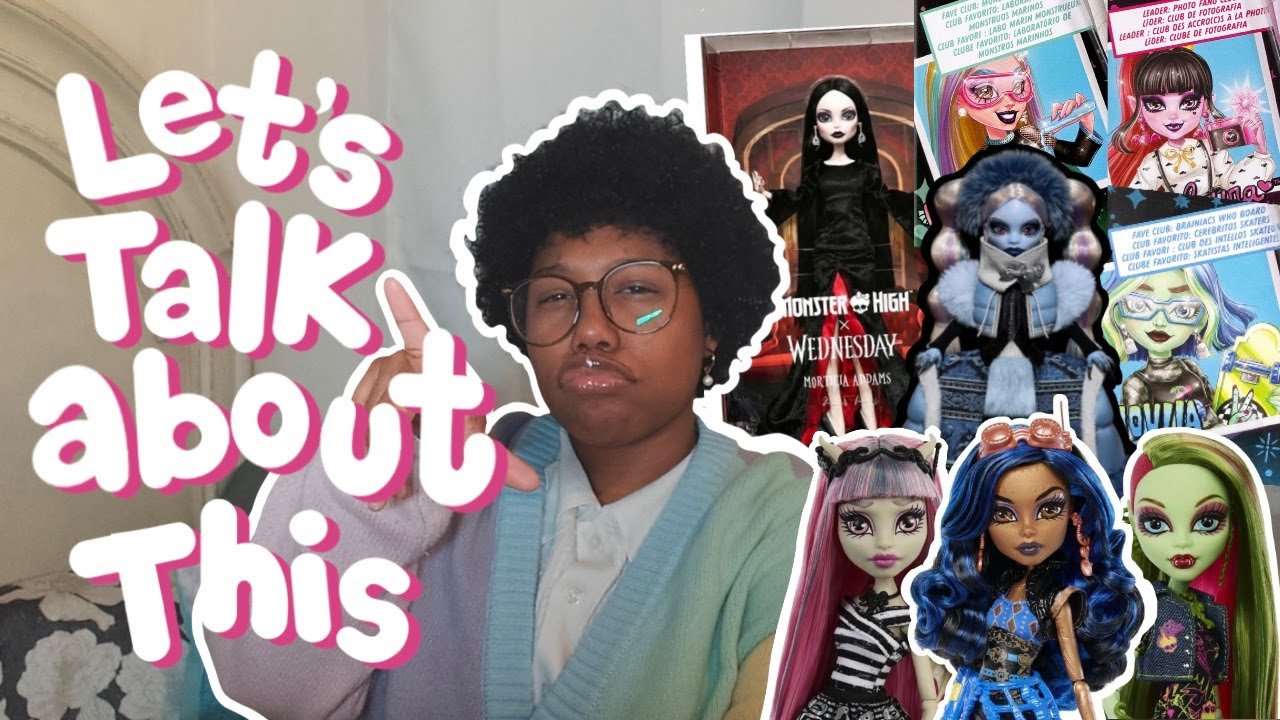 Давайте поговорим! Предстоящие коллекции Monster High 👀🖤