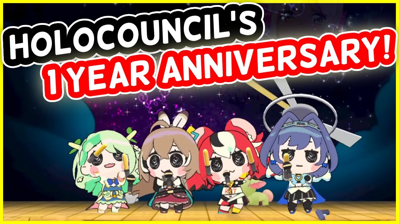 The BEST Moments From HoloCouncil's 1 Year Anniversary Collab! | HololiveEN Clips