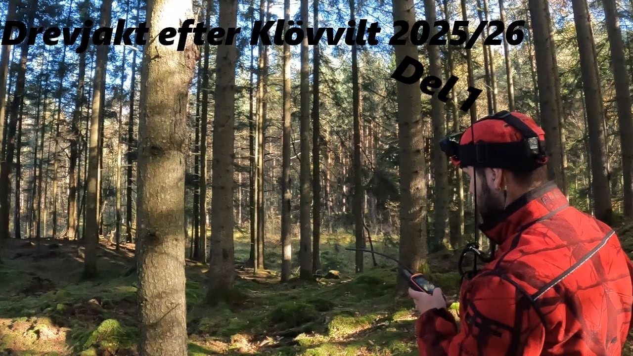 Drevjakt efter Kl&ouml;vvilt 2025/26 