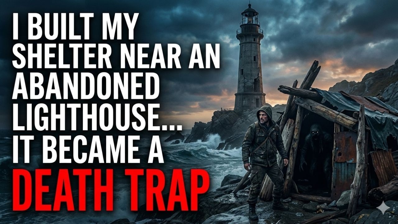 I BUILT MY SHELTER NEAR AN ABANDONED LIGHTHOUSE… IT BECAME A DEATH TRAP | Creepypasta