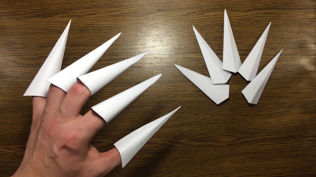How to Make Vecna Claws from Paper | Stranger Things DIY