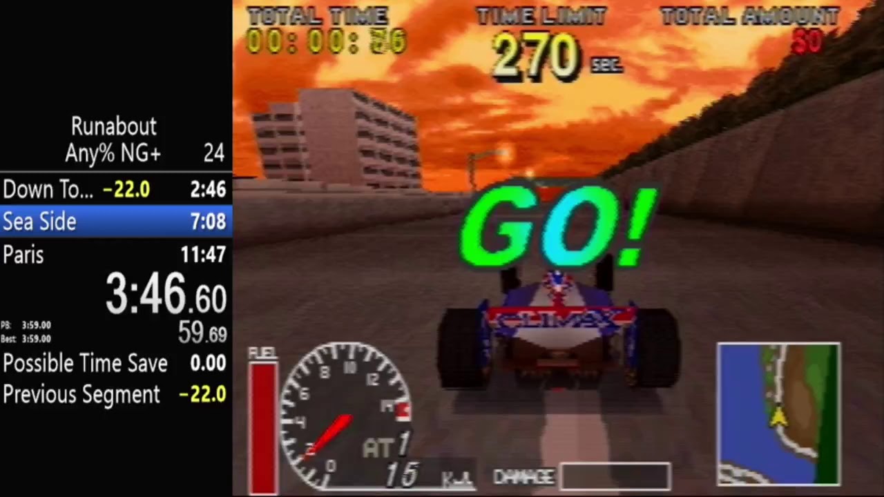 Runabout Any% NG+ Speedrun in 10:39