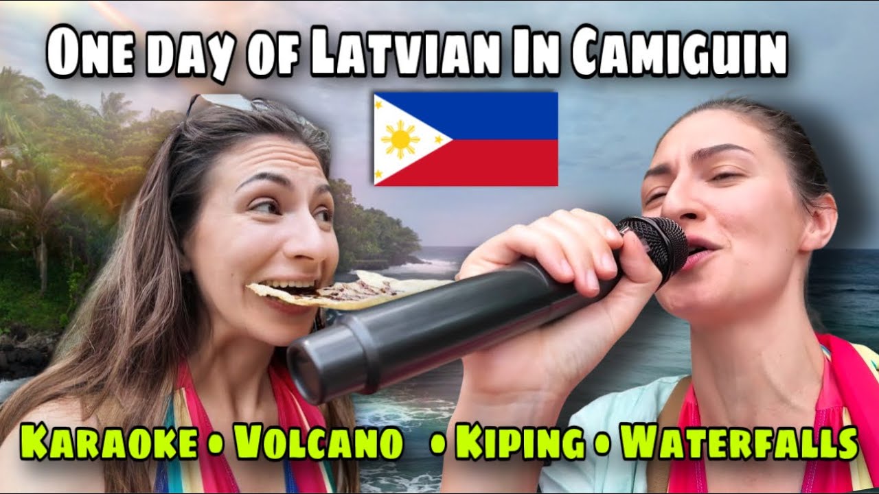ОДИН день на острове Камигин 🇵🇭 Караоке, вулкан, источник с газированной водой, водопад и филиппи...